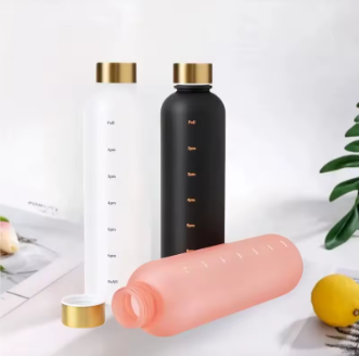 Vattenflaska med Tidmarkering - Motiverande Hydration